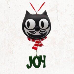 Kit Cat Klock JOY Christmas Tree Ornament